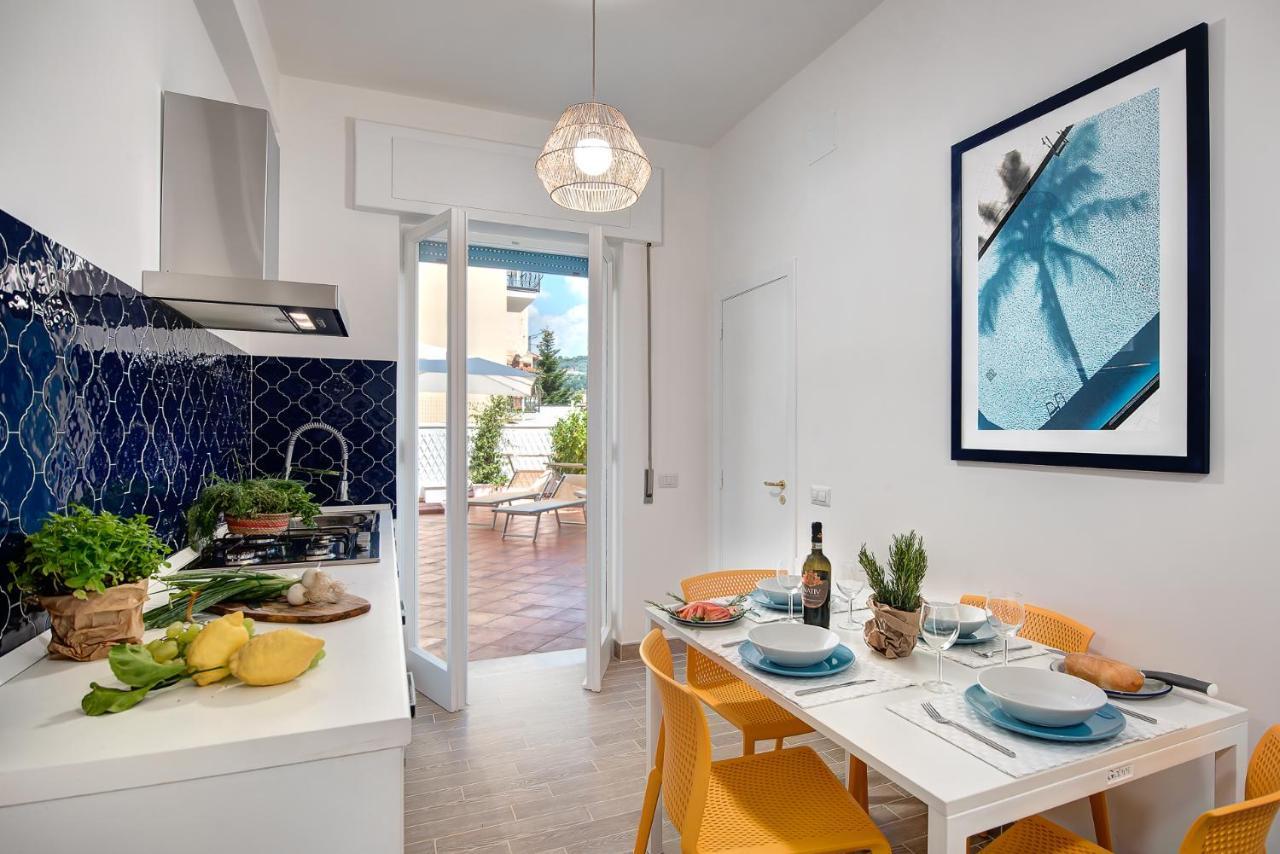 Gocce Villas - Agave Apartments Sorrento Luaran gambar